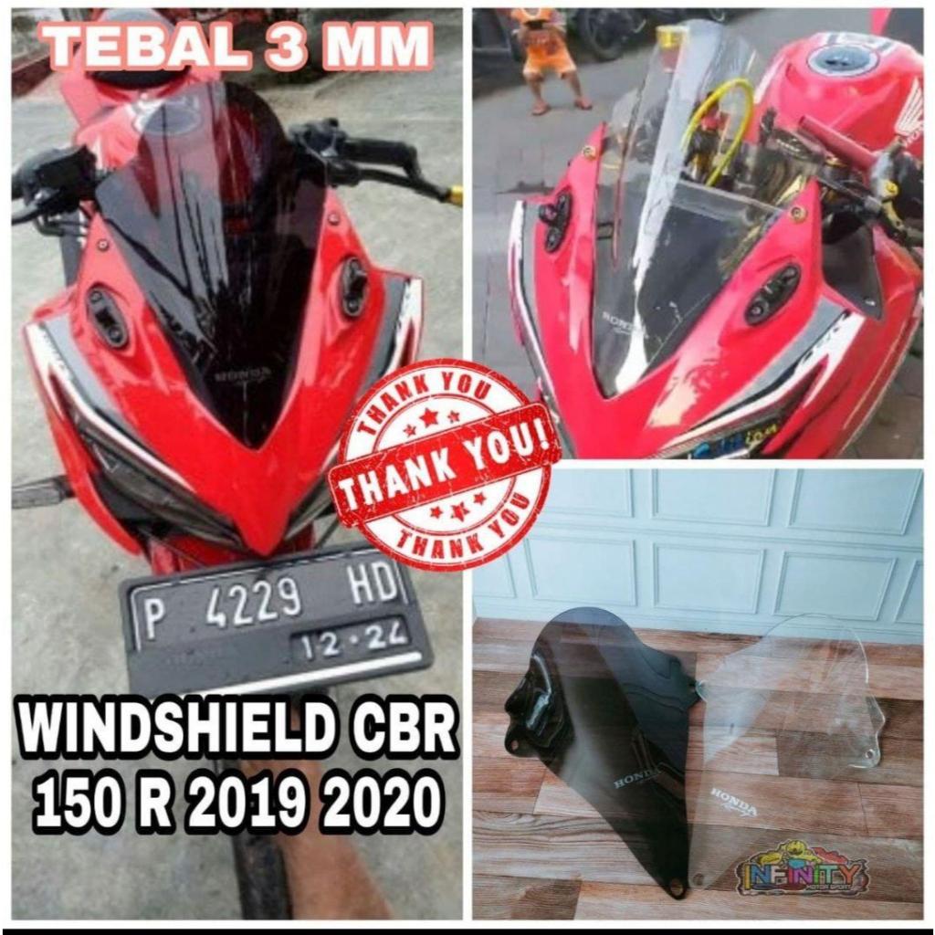 WINDSHIELD CBR 150 R 2019 2020 VISOR ALL NEW CBR 150R FACELIFT K45N VISOR CBR 150 R 2019 Motorcycle