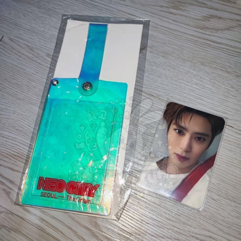 CARD HOLDER + PC SET NEO CITY THE ORIGIN SEOUL JAEHYUN NCT127 CAHOL MD KONSER