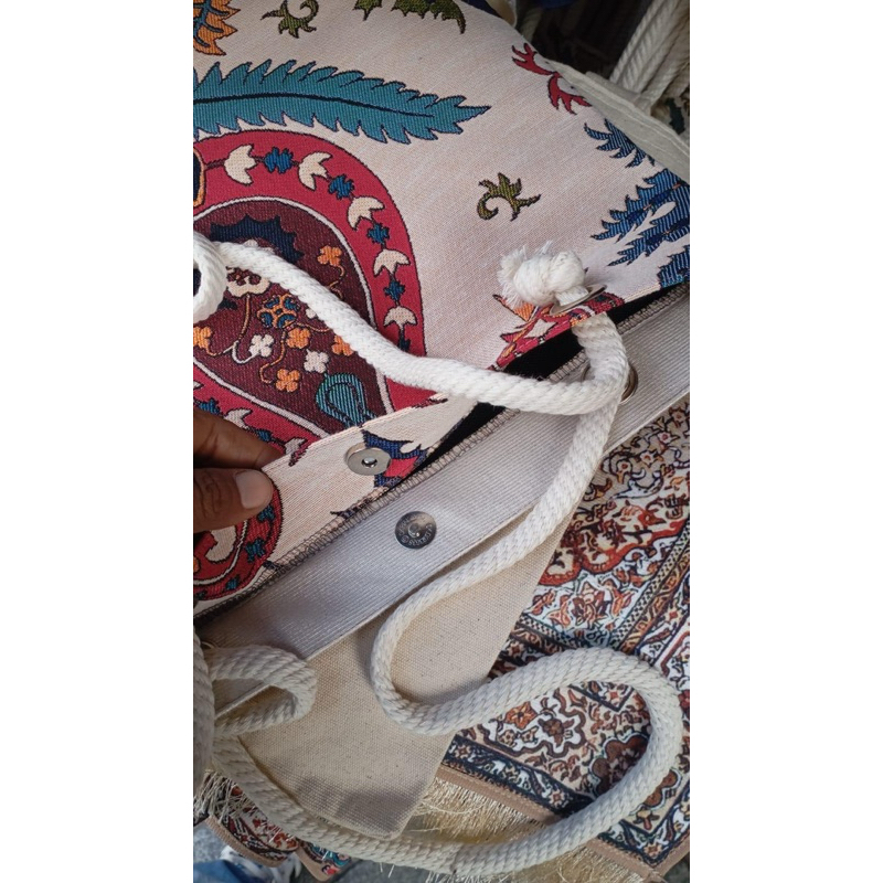 Tas TOTEBAG Motif Etnik TURKI READY STOK