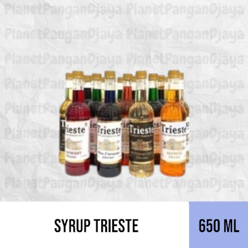 

Syrup Trieste Premium 650 Ml