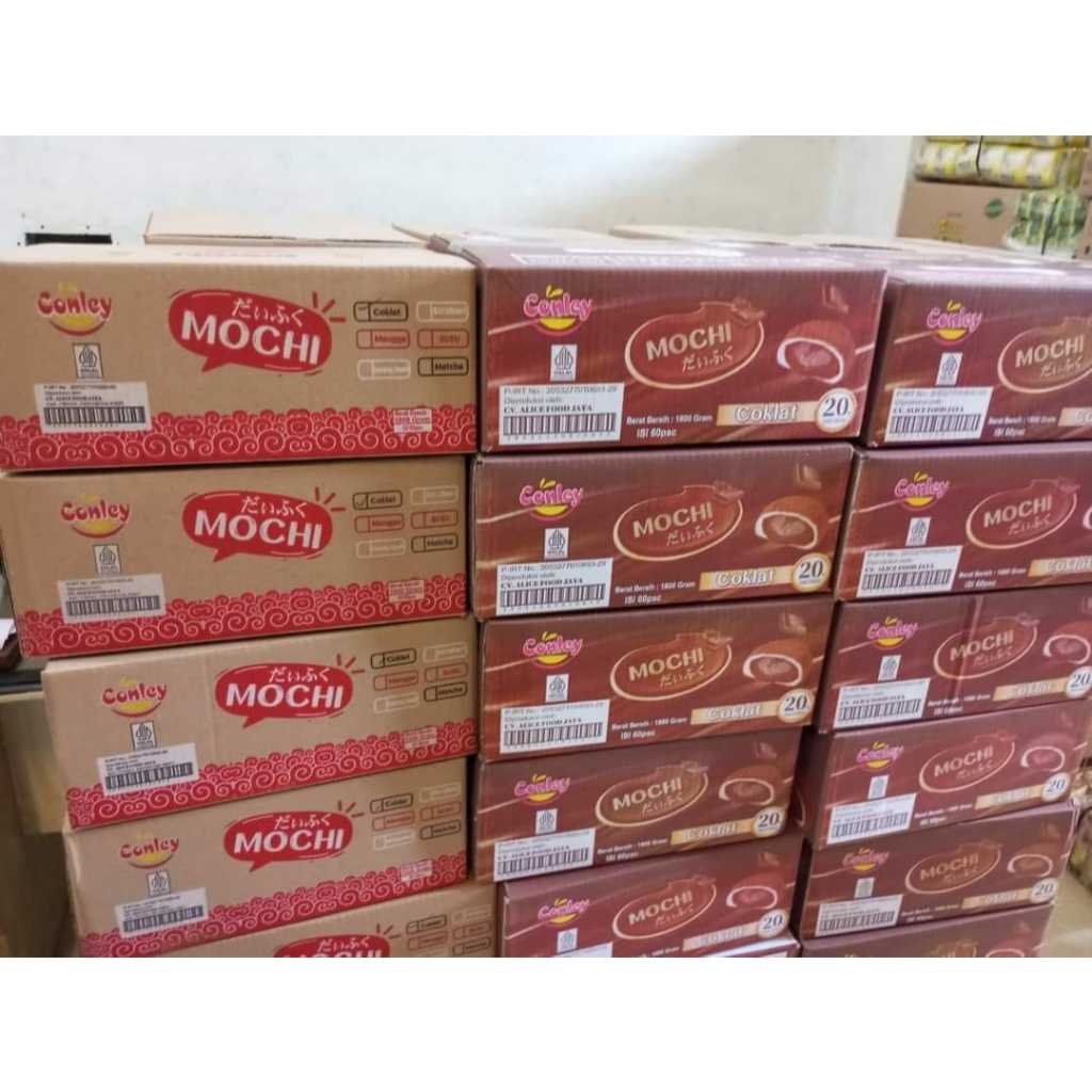

Kue Mochi Conley Coklat Premium1 Dus Isi 20 pc