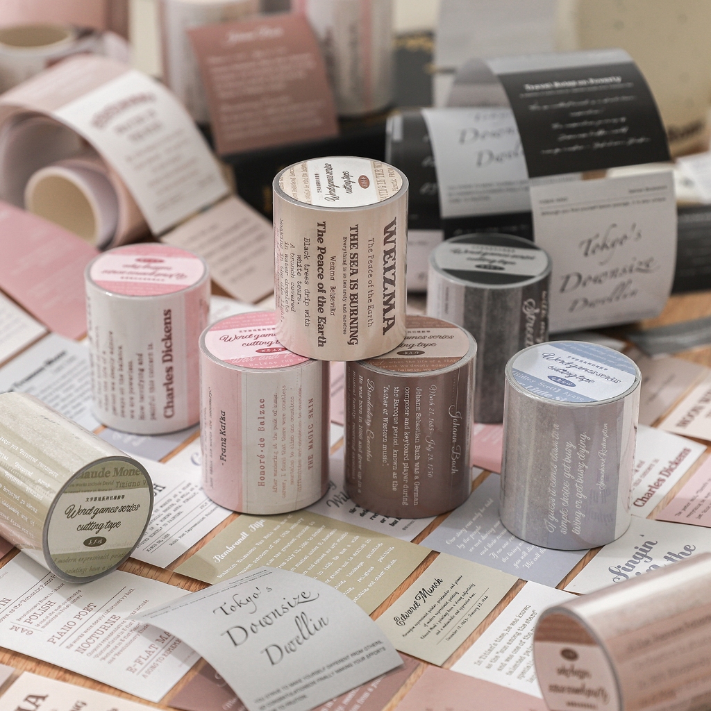 

(8A1) Washi Tape 50mmx2m Seri Permainan Sticker Aesthetic Dekorasi Journal Vintage Retro Scrapbook Jurnal Stiker Selotip