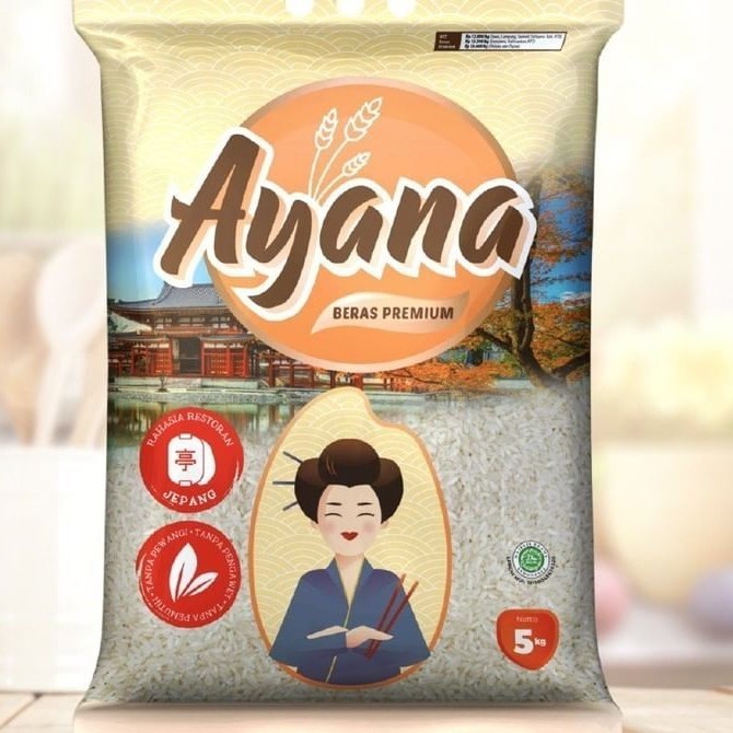 

LAKU Beras Ayana Beras Premium 5kg Gold