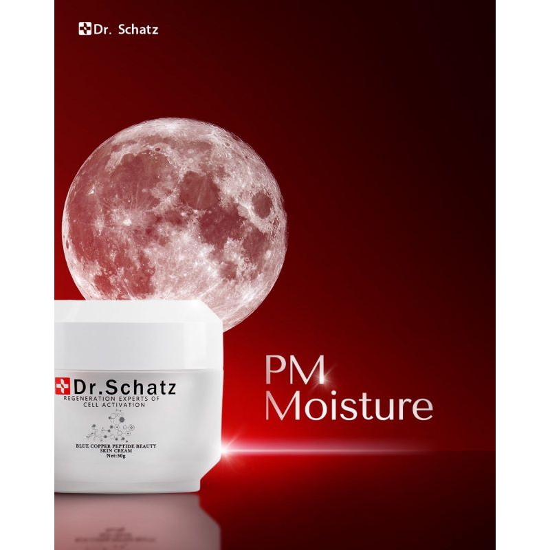 SKIN CREAM DR SCHATZ MOISTURIZER BLUE COPPER PEPTIDE BPOM