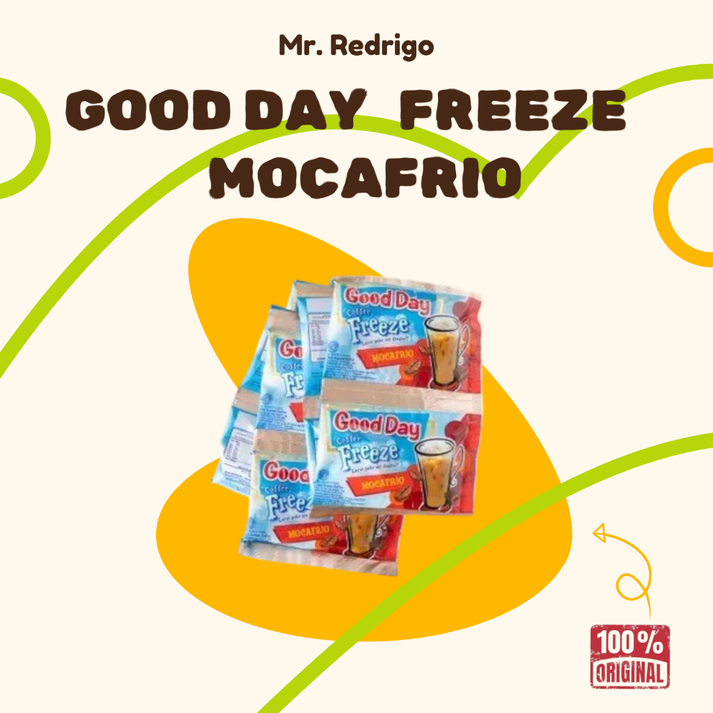 

Good Day Freeze Mocafrio 30 Gr x 10 Pcs | Mr Redrigo