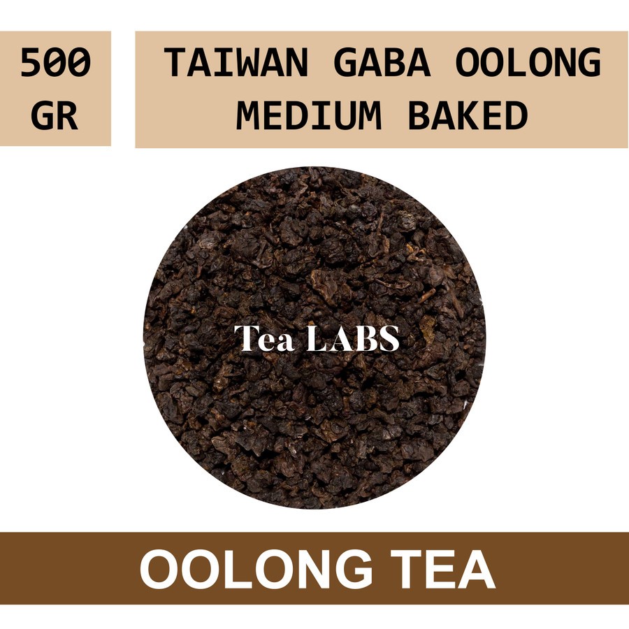 

Taiwan Gaba Oolong Tea Medium Baked / Teh Oolong Premium 500 GRAM