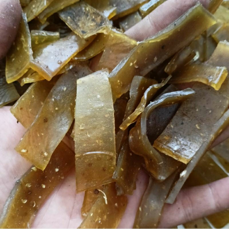 

krupuk rambak jari mentah atau krecek rambak jari I berat 250g 500g,1kg(1000g) I