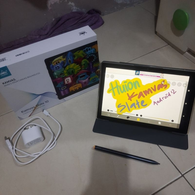 Huion Kamvas Slate 10 Pen Tablet BEKAS