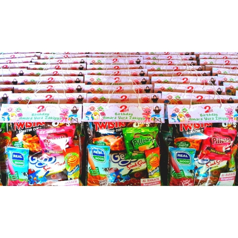 

Bingkisan ultah Costum/Parcel mini