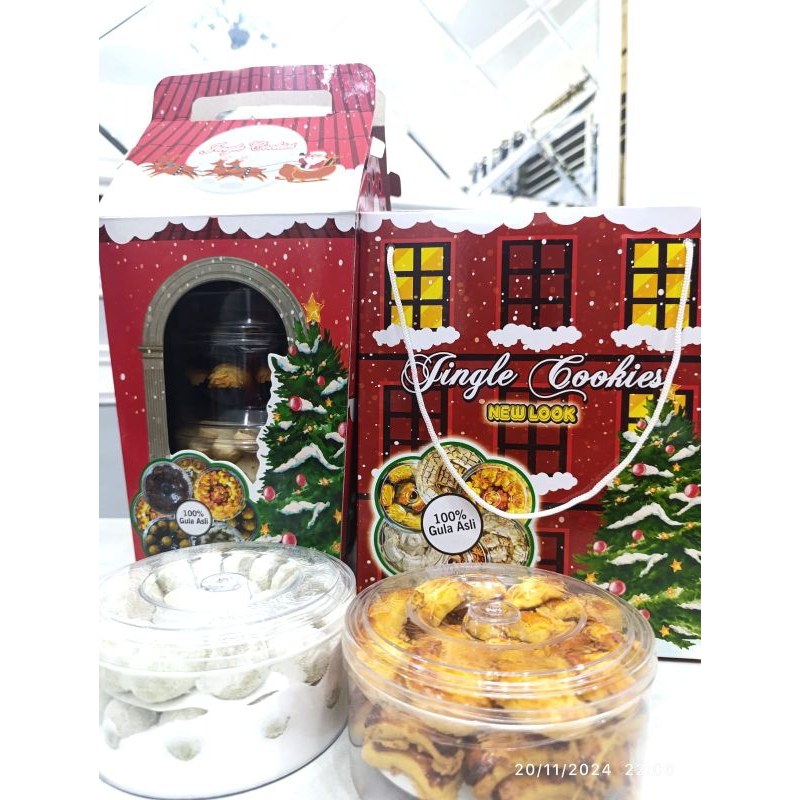 

KUE NATAL HAMPER / HADIAH NATAL JINGLE COOKIES