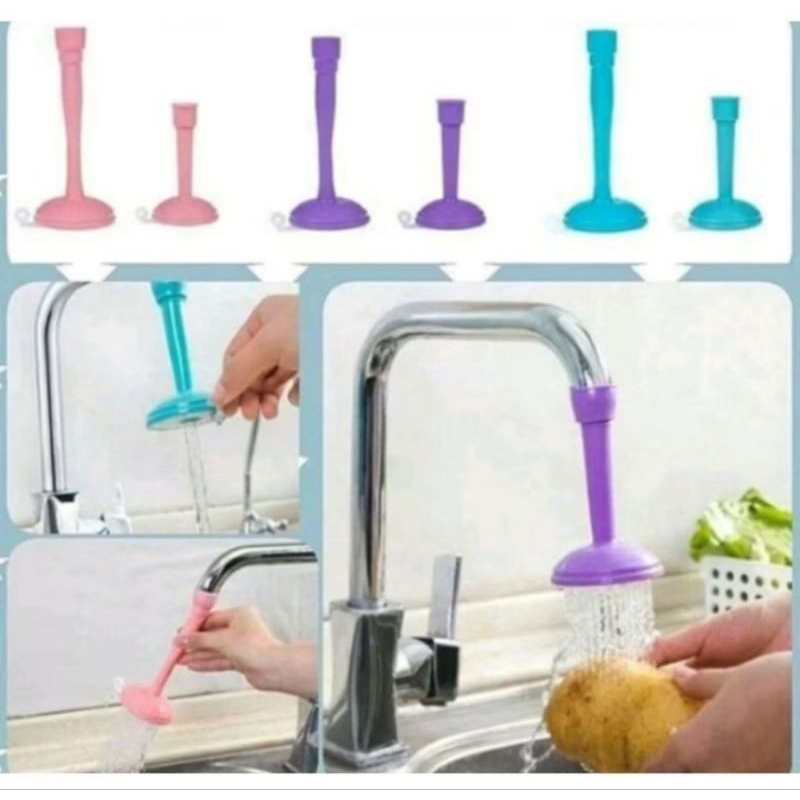 Sambungan Kran Air Wastafel Elastis Shower