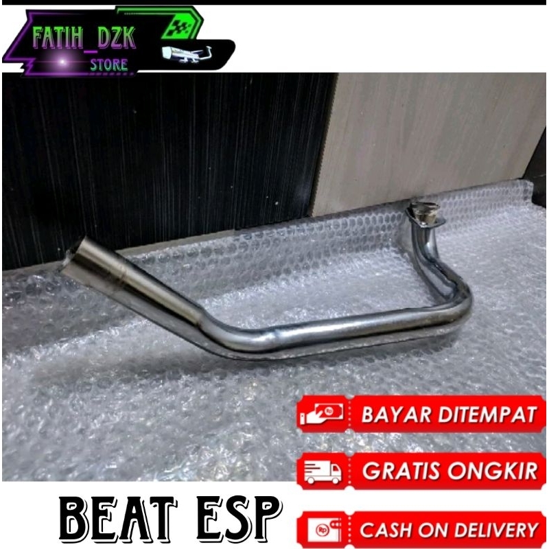 Leheran knalpot ORI, inlet 26rata, 26-28mm Beat karbu, Beat fi, Beat esp, Scoopy karbu, Scoopy fi dl