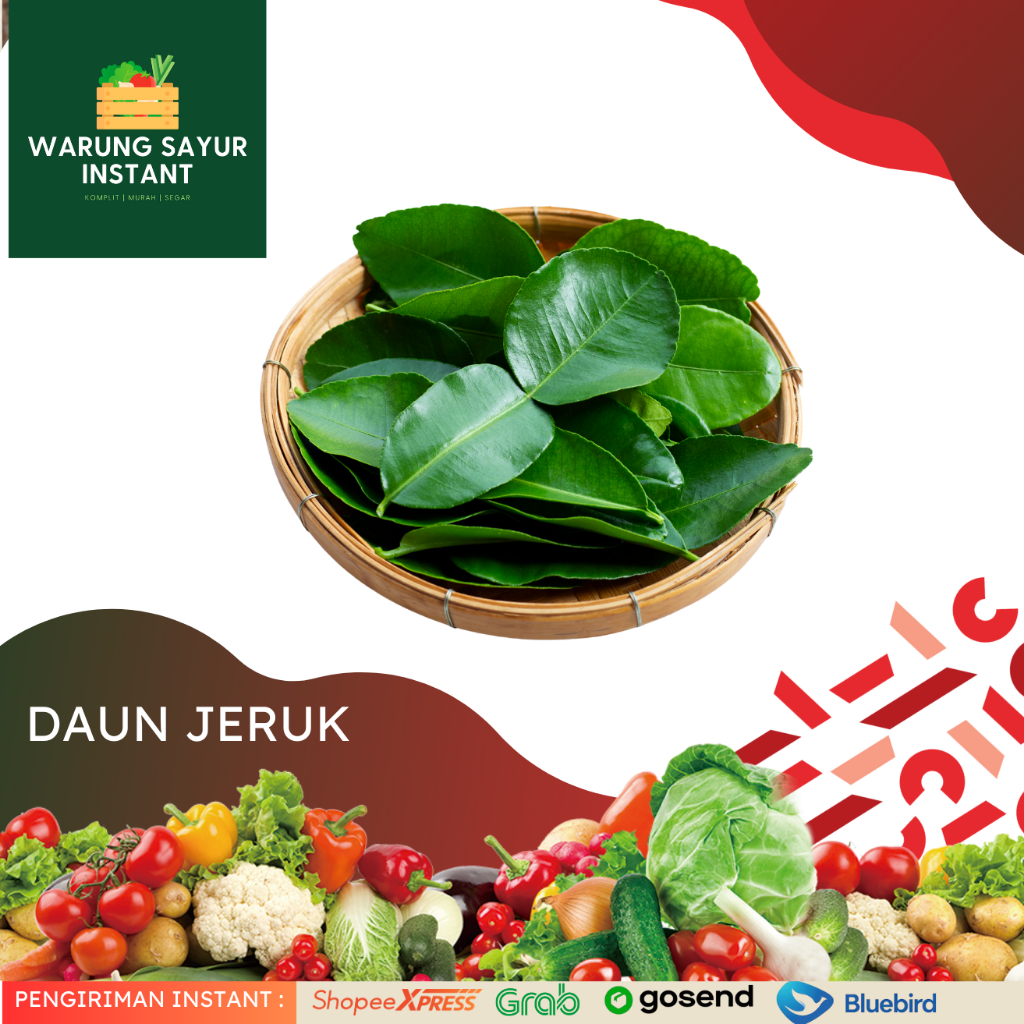 

Daun jeruk 250 gram| Warung sayur instant