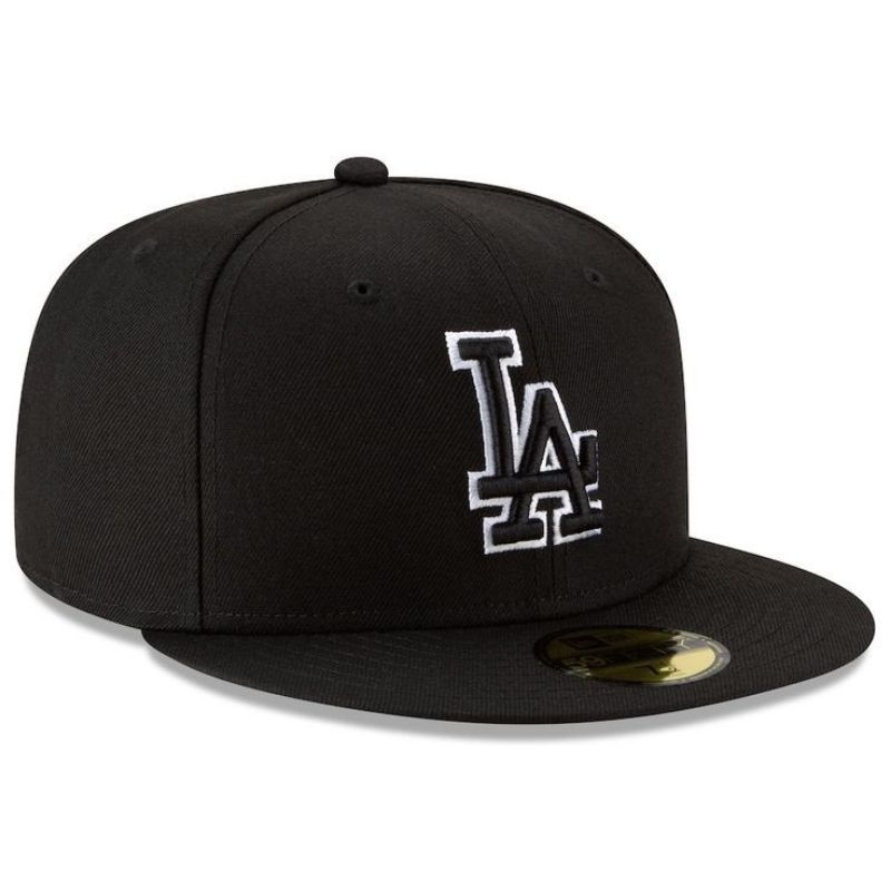 Topi Hitam LA Dodgers snapback NEWERA import original Streetwear FashionTrendy Keren pria wanita