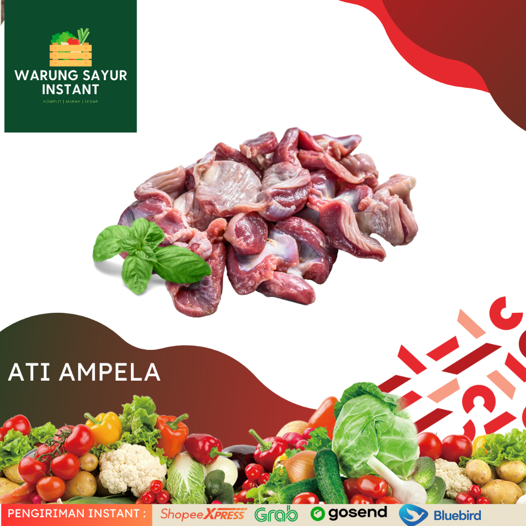 

Ati Ampela 500gram - | Warung sayur instant