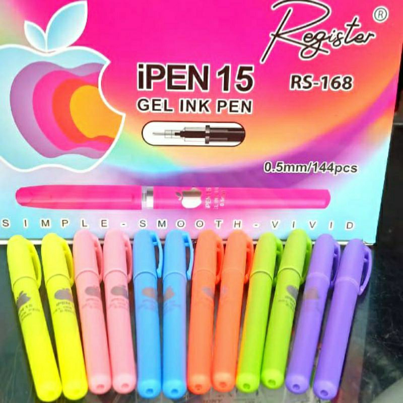 

Bulpen Gel IPEN warna warni keren / bulpen