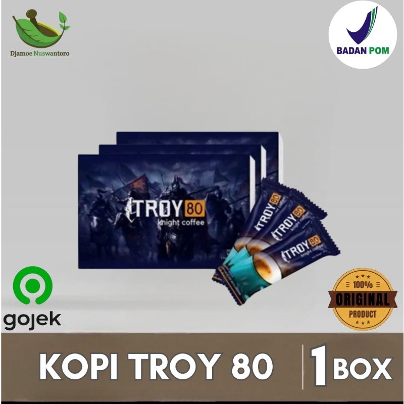 Kopi Troy 80- Kopi Stamina Vitalitas Pria Dewasa 100% BPOM