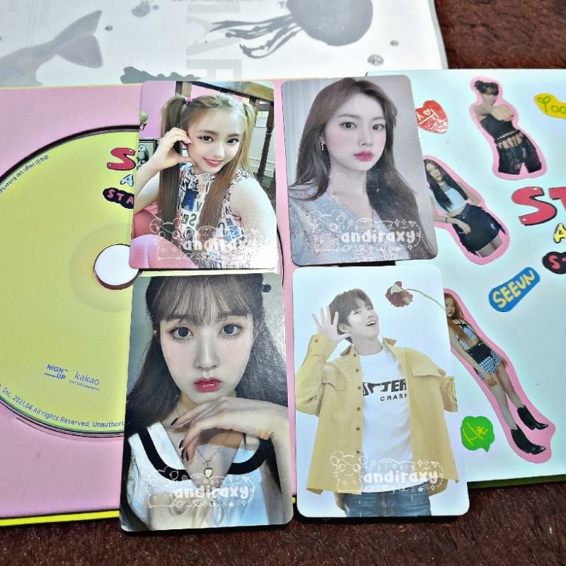 [ PHOTOCARD PC OFFICIAL STAYC IZONE TREASURE KEP1ER ] sieun hyewon junkyu yeseo
