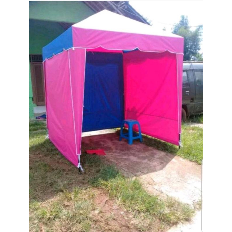 dinding tenda /tirai / penutup samping untuk tenda ukuran 2x2 miter