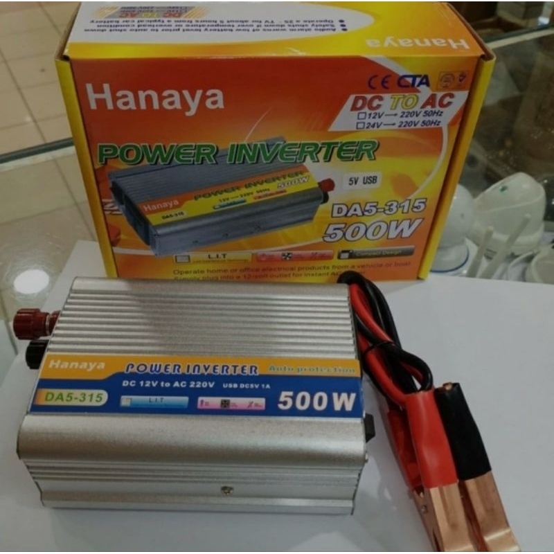 Power Inverter DC ke AC Hanaya Astello 500 W