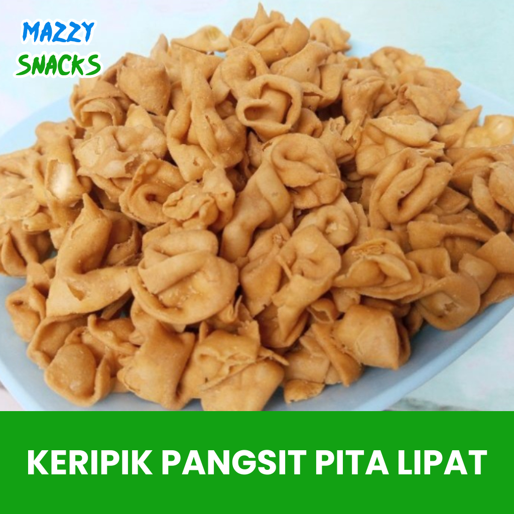 

Keripik Pangsit Pita Lipat Goreng Kiloan