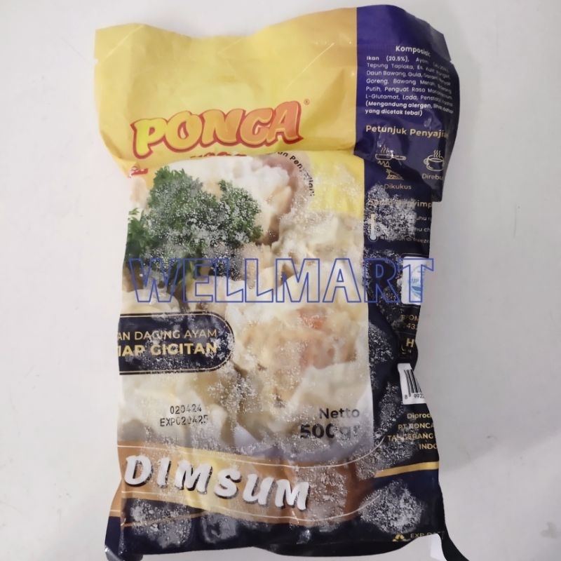 

Dimsum Ayam Ponca Isi 20 Pcs 500g Dimsum Pondok Cabe Dimsum Mix Frozen