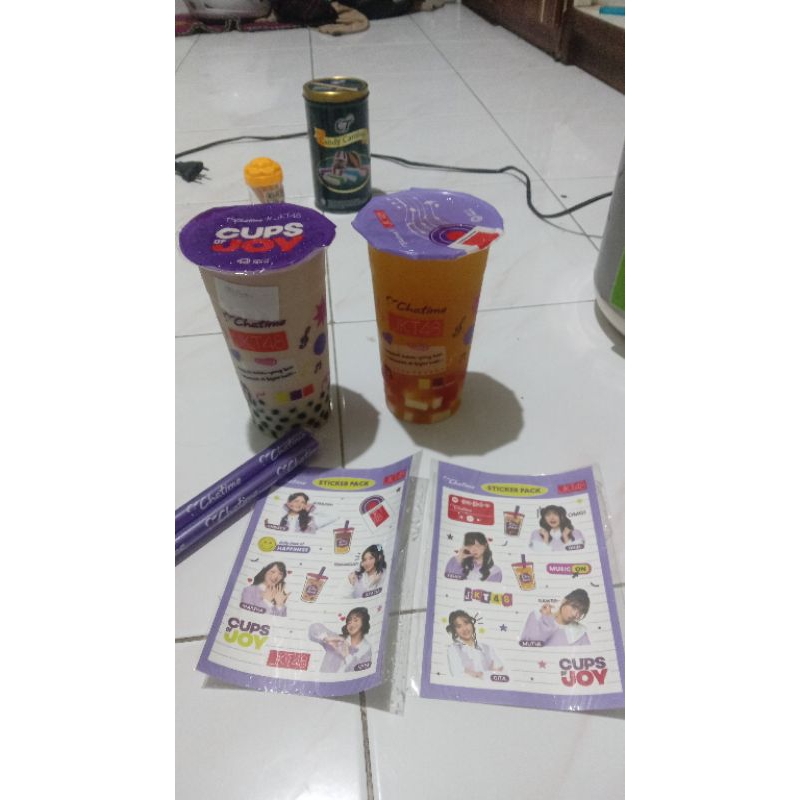 

stiker jkt48 x chatime
