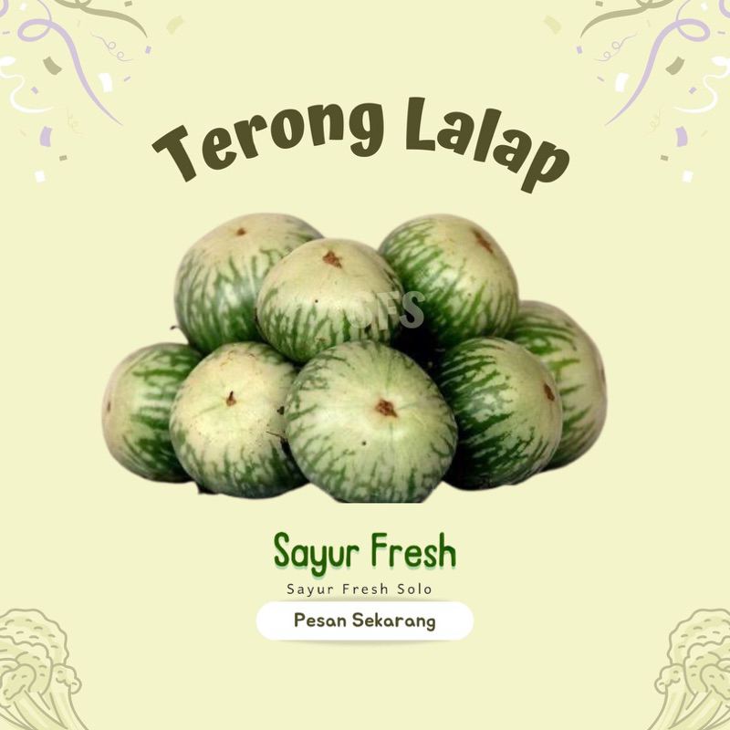 

Terong lalapan - Sayur Fresh Solo