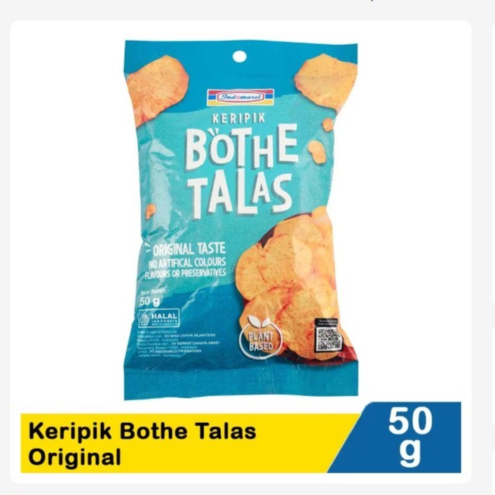 

Indomaret Keripik Bothe Talas Original 50G