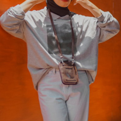 Leather Sling Bag I Tas Selempang Kulit Pria & Wanita BUCINI Gari Multifungsi