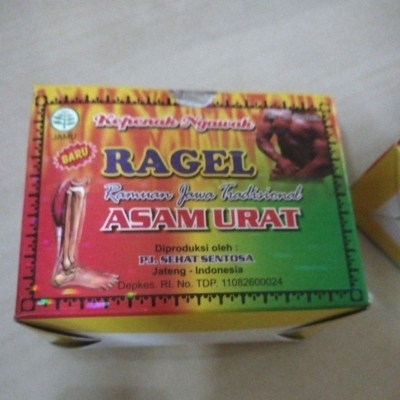 Ragel Asam Urat Kapsul 20 Sachet