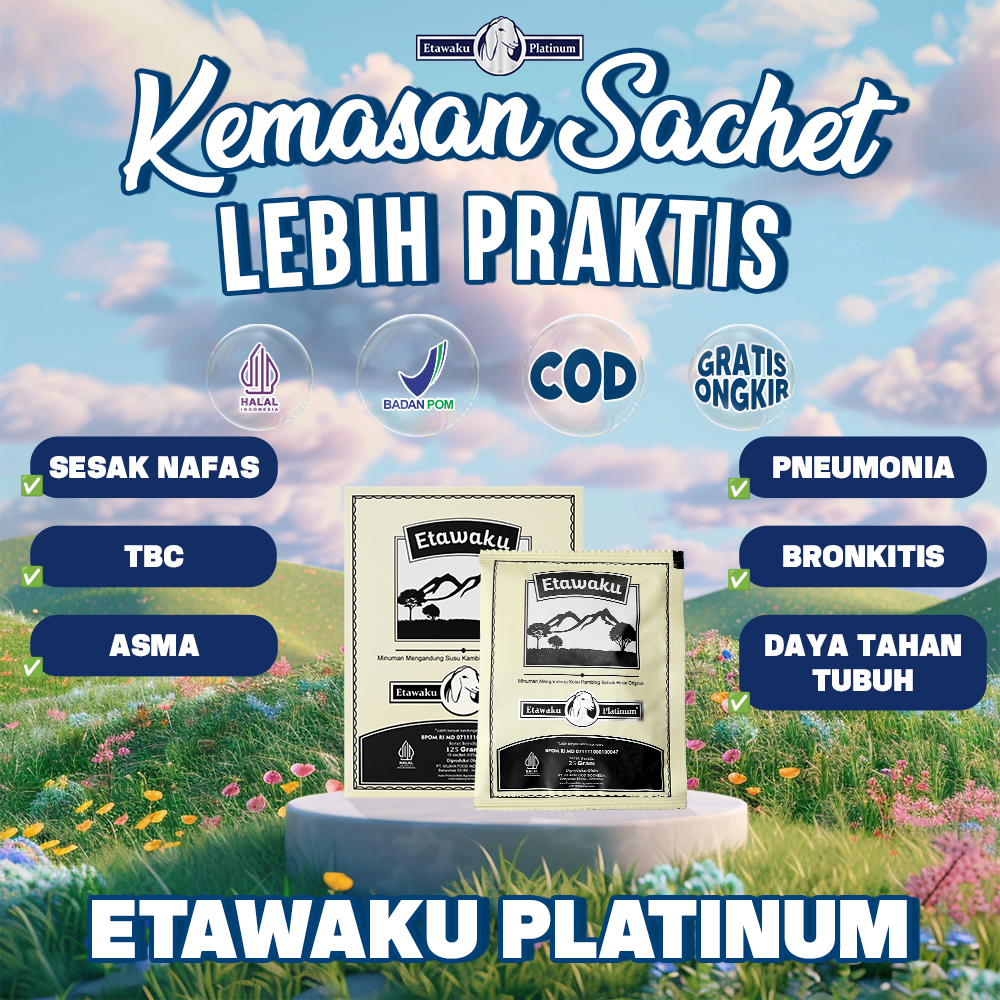 

ETAWAKU SACHET LEBIH PRAKTIS SUSU KAMBING SACHET SIAP SEDUH