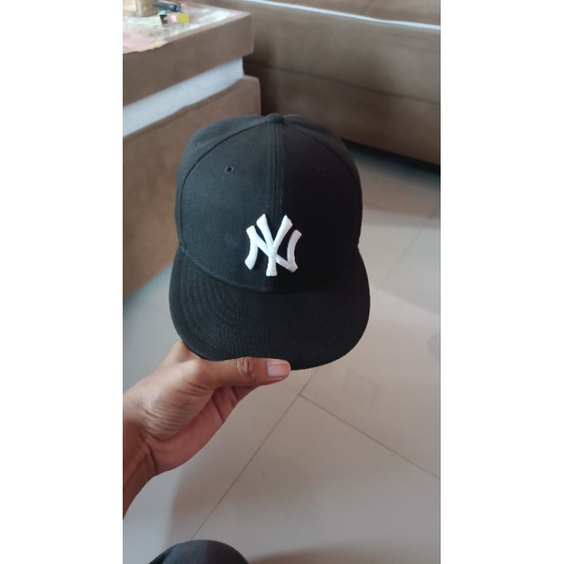 Topi NY hitam second original