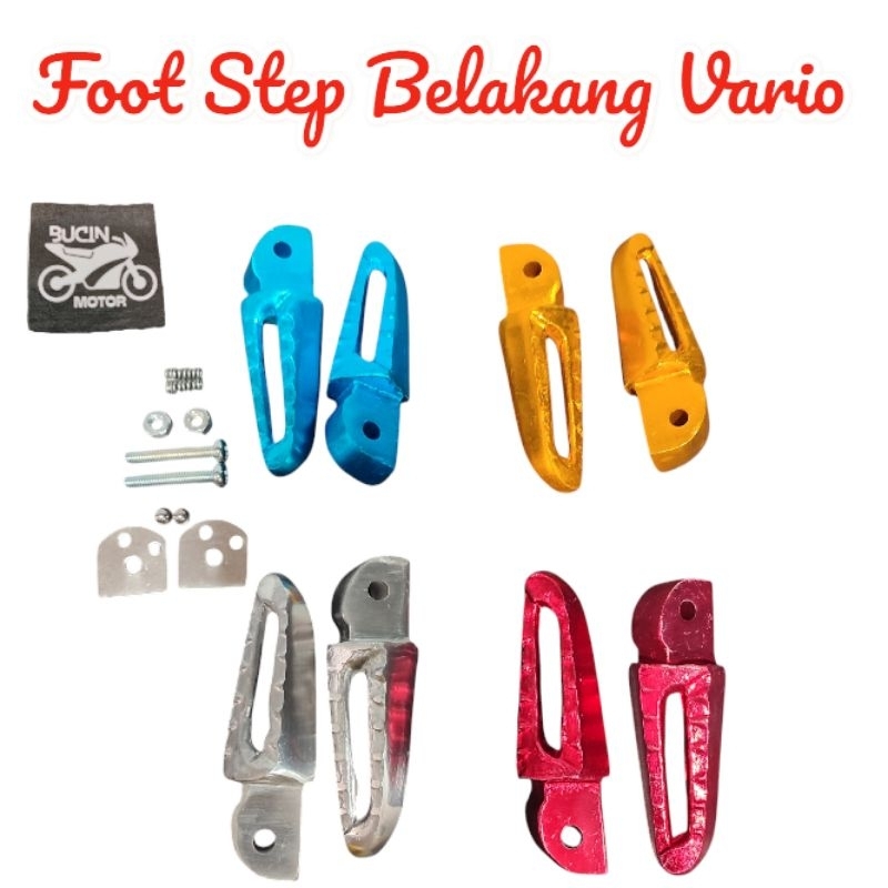 FOOT STEP PIJAKAN KAKI BELAKANG MOTOR BEAT VARIO SCOOPY
