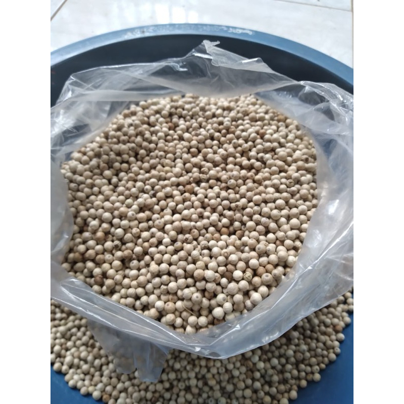 

marica super 1kg / lada putih asli / lada putih super / rempah rempah