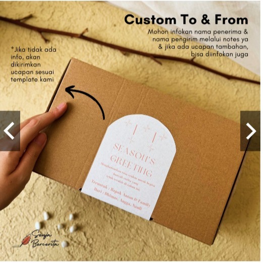 

Custom Hampers (Packages 1, 2, 3, 4)
