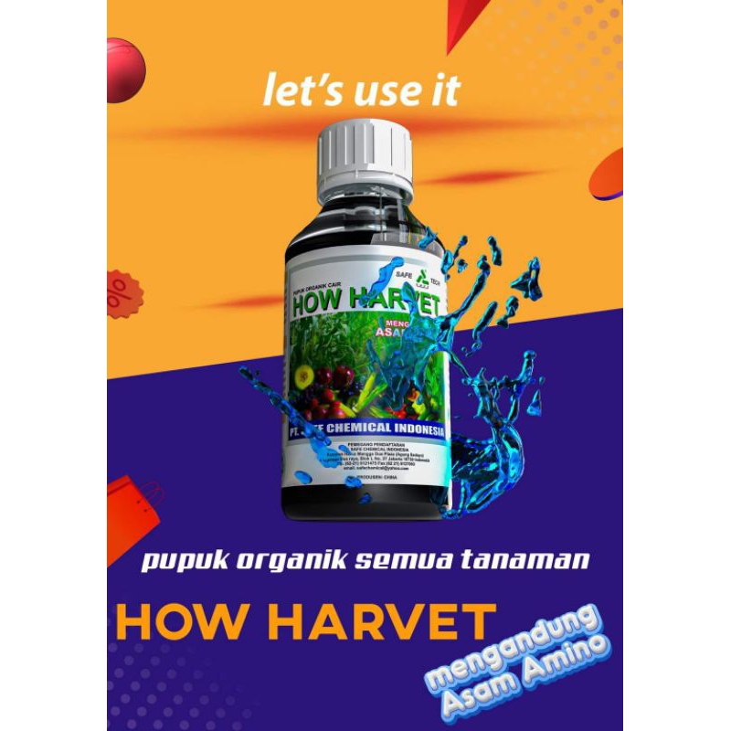 HOW HARVET PUPUK ASAM AMINO PLUS