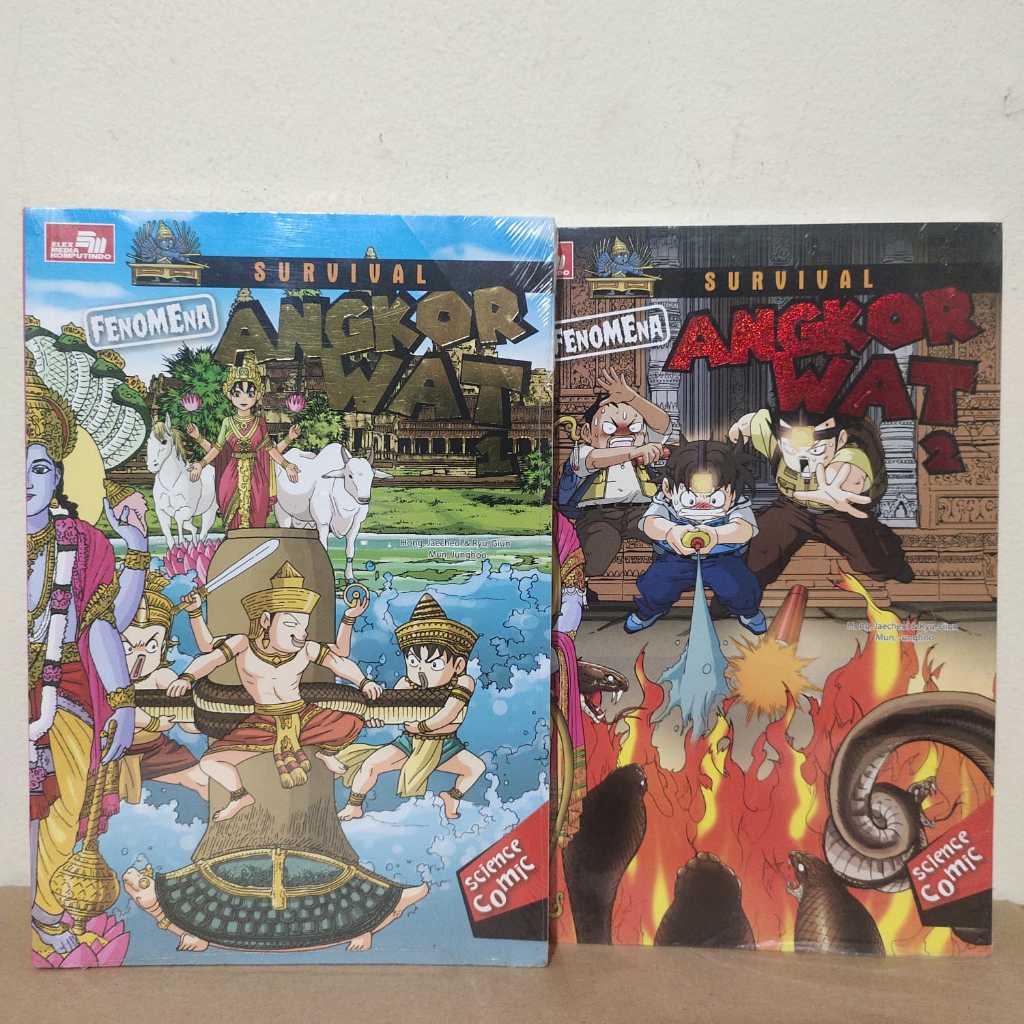 Buku Komik Pengetahuan Anak Seri Fenomena Angkor Wat SALE