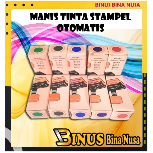 

Tinta Manis Tinta Stampel Otomatis