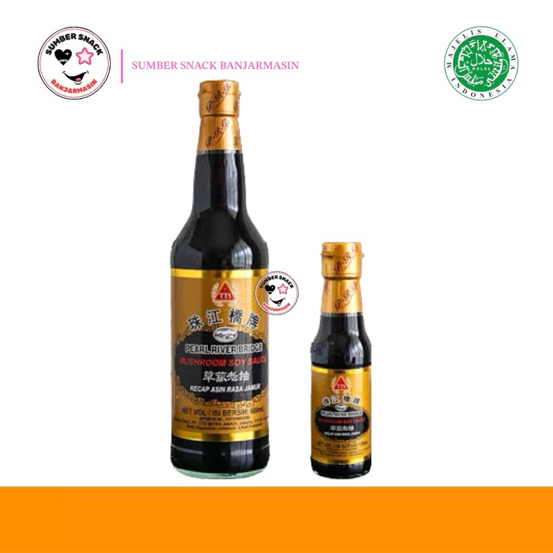 

Pearl River Bridge Kecap Hitam Jamur (600ml)