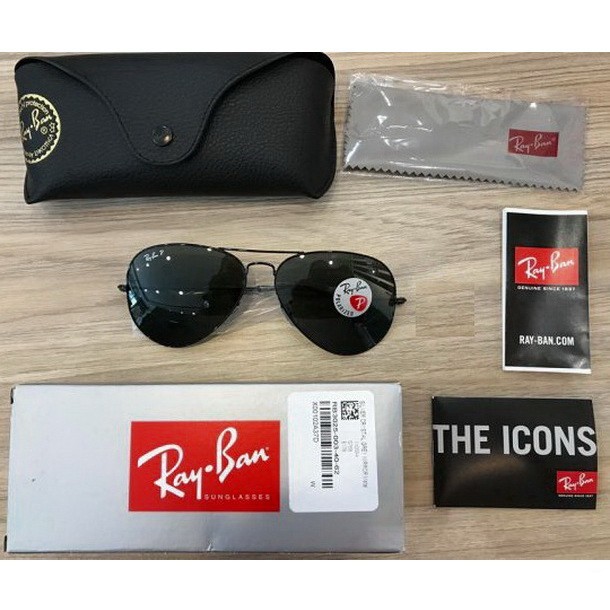 Kacamata Ray Ban aviator classic RB 3025 original