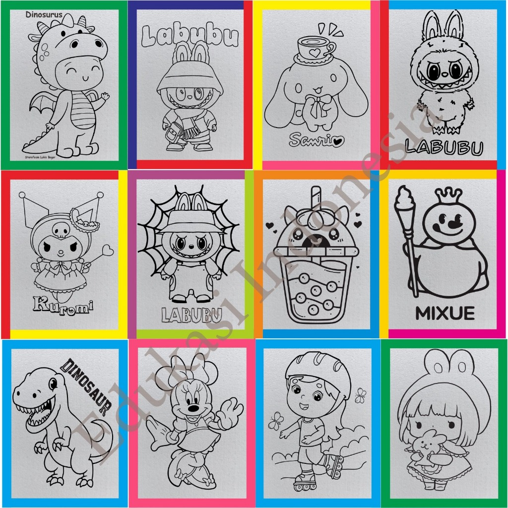 

Paket 40 styrofoam lukis ukuran 30x40 list lakban / sterofoam / gabus melukis / mewarnai steropom / termurah / grosir gabus edukasi indonesi