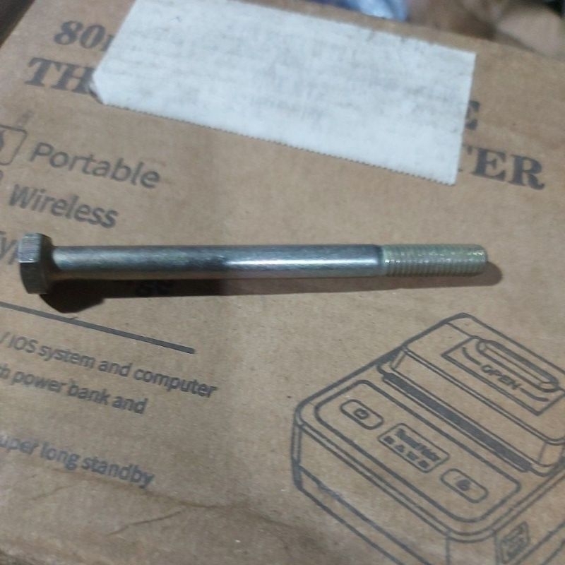 Baut M6x75 Baja Halfdrat Baja 8.8 Kunci 10 Baut dan Mur