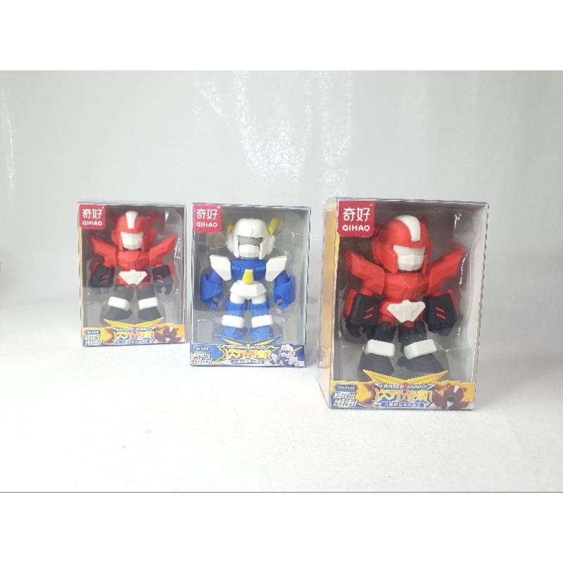 

PENGHAPUS STIMULASI MAINAN ANAK KARAKTER ROBOT QIHAO FIQURINE ANAK ROBOT