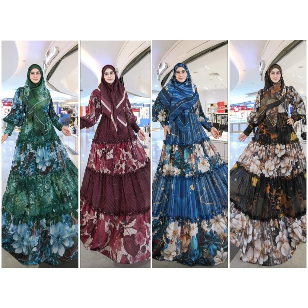 Zoya Series Set Gamis By Mariani Fashion