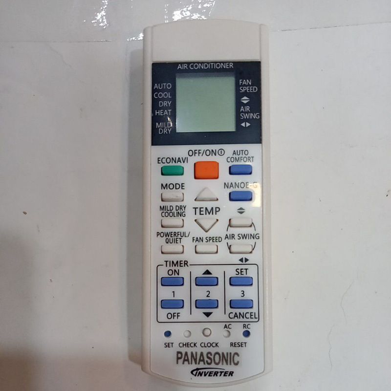 Remote/remote AC panasonic econavi