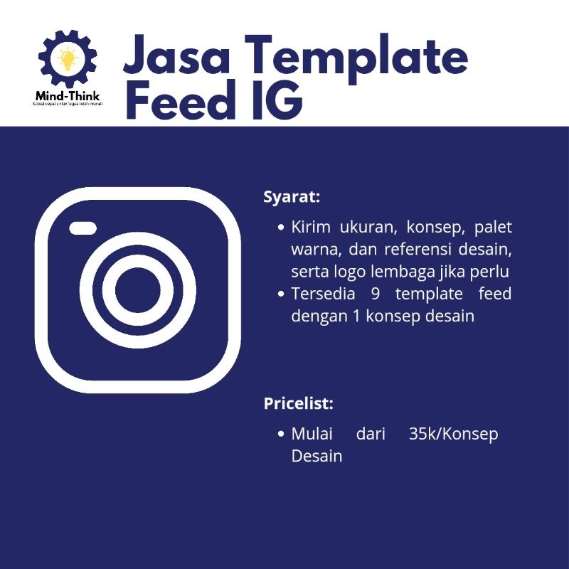 JASA DESAIN TEMPLATE FEED INSTAGRAM (9 FEED)