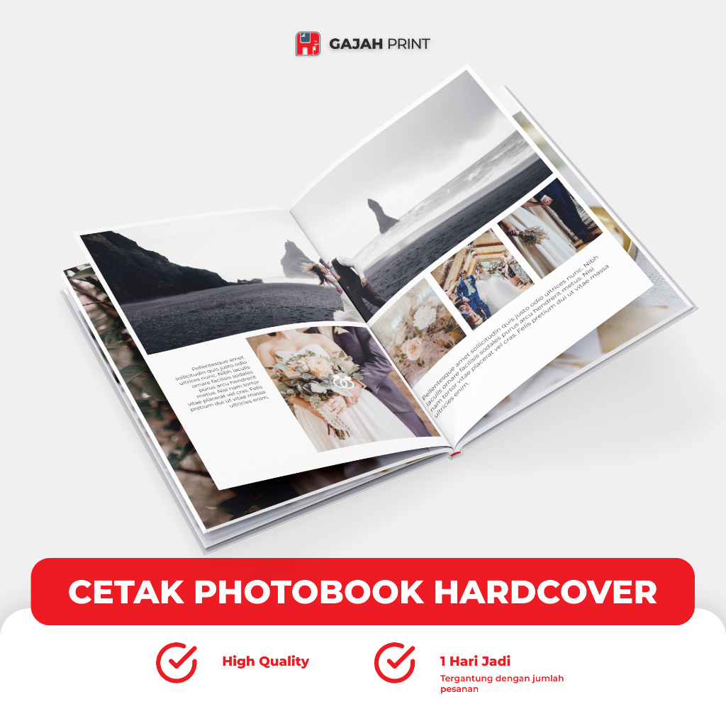 Photobook Custom Hardcover/ Photo Album / Cetak buku album