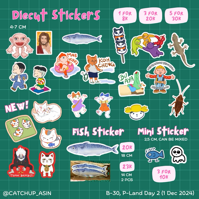 

Sticker Die Cut Glossy Glitter
