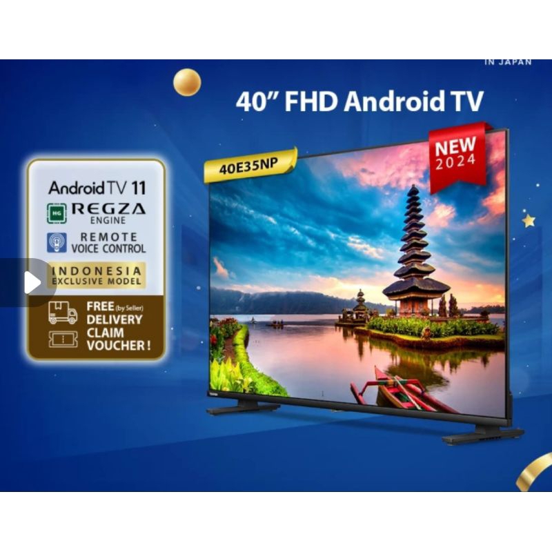 Toshiba Tv 40 inch (40E35NP SMART TV Android)